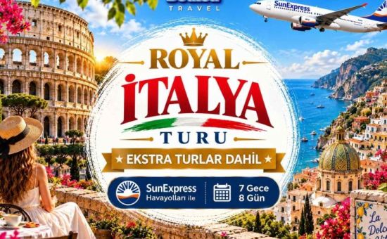 Royal İtalya Turu | Antalya Çıkışlı | Ekstra Turlar Dahil | 7 Gece - 8 Gün | SunExpress ile