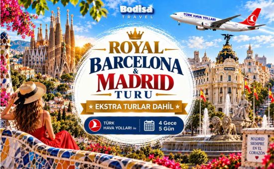 Royal Barcelona & Madrid Turu |  Ekstra Turlar Dahil  |  4 Gece 5 Gün  |  THY ile